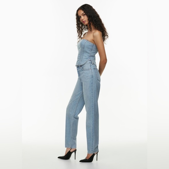 Denim Forum The '80s Jody Hi-Rise Baggy Taper Jean - Picture 3 of 13